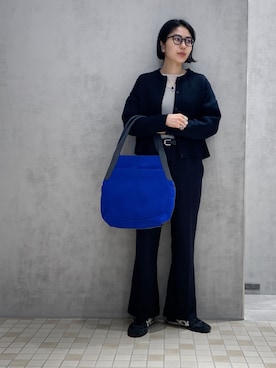 「ヒロコハヤシ」｜「アイテム（アクセサリー）」を使った、um_hhさん（レディース・161cm）の冬コーディネート