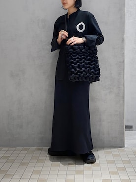 「ヒロコハヤシ」｜「アイテム（アクセサリー）」を使った、um_hhさん（レディース・161cm）の秋コーディネート