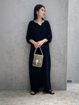「ヒロコハヤシ」｜「アイテム（アクセサリー）」を使った、um_hhさん（レディース・161cm）の夏コーディネート
