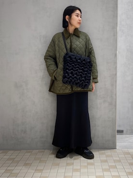 「ヒロコハヤシ」｜「アイテム（アクセサリー）」を使った、um_hhさん（レディース・161cm）の秋コーディネート