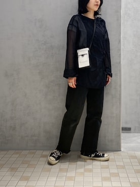 「ヒロコハヤシ」｜「アイテム（PC・スマホグッズ/家電）」を使った、um_hhさん（レディース・161cm）の春コーディネート
