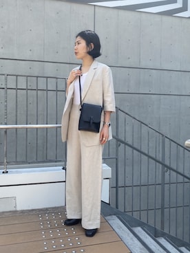 「ヒロコハヤシ」｜「アイテム（アクセサリー）」を使った、um_hhさん（レディース・161cm）の夏コーディネート