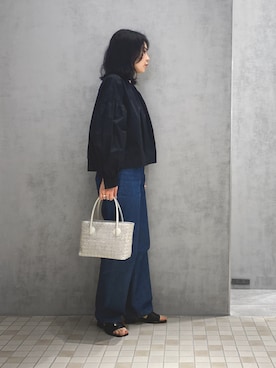 「ヒロコハヤシ」｜「アイテム（アクセサリー）」を使った、um_hhさん（レディース・161cm）の春コーディネート