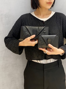 「ヒロコハヤシ」｜「アイテム（アクセサリー）」を使った、um_hhさん（レディース・161cm）の秋コーディネート