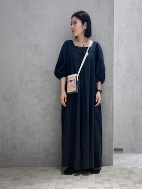 「ヒロコハヤシ」｜「アイテム（アクセサリー）」を使った、um_hhさん（レディース・161cm）の夏コーディネート