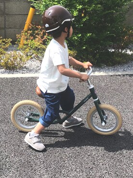 「こども ビームス（コドモビームス）のアイテム（その他）」を使った、lokkiさん（キッズ・120cm）の夏コーディネート