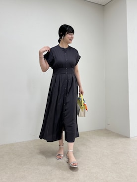 「MICO COULIER（ミコクリエ）のアイテム」を使った、nol takitaさん（レディース・159cm）の春コーディネート