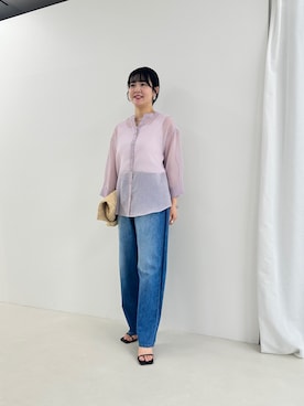 「Rie Miller（リエミラー）のアイテム」を使った、nol takitaさん（レディース・159cm）の春コーディネート