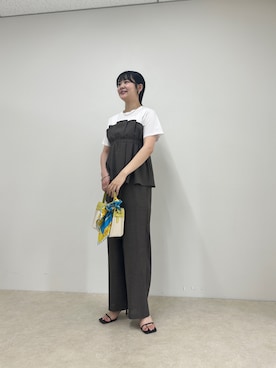 「オフィス」｜nol takitaさん（レディース・159cm）の春コーディネート