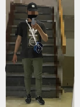 「adidasコーデ」｜Nさん（メンズ・175cm）の夏コーディネート