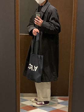 「ショッピング」｜「アイテム（ジャケット/アウター）」を使った、hiroさん（メンズ・171cm）の冬コーディネート