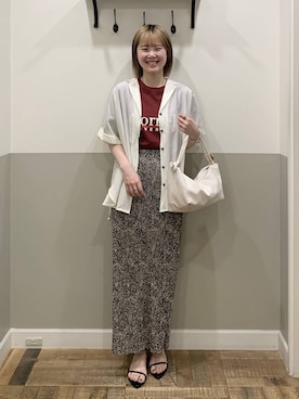 Moekaさん(レディース・162cm)の夏コーディネート