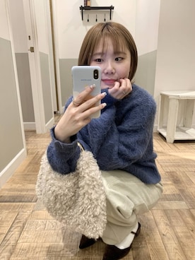 Moekaさん(レディース・162cm)の冬コーディネート