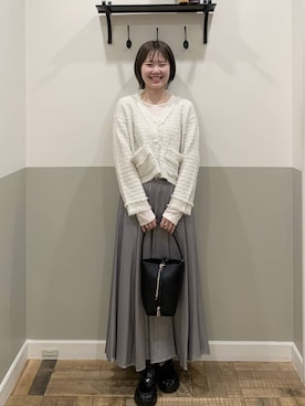 Moekaさん（レディース・162cm）の冬コーディネート