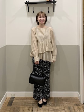 Moekaさん（レディース・162cm）の春コーディネート