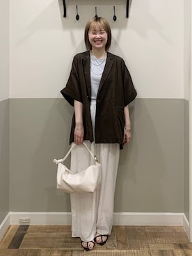 Moekaさん(レディース・162cm)の夏コーディネート
