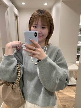 Moekaさん（レディース・162cm）の冬コーディネート