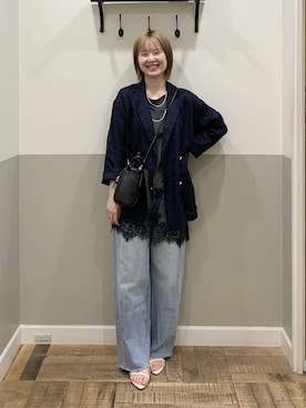 Moekaさん(レディース・162cm)の春コーディネート
