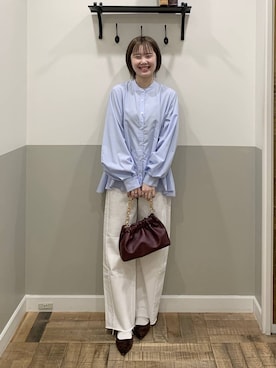 Moekaさん（レディース・162cm）の冬コーディネート