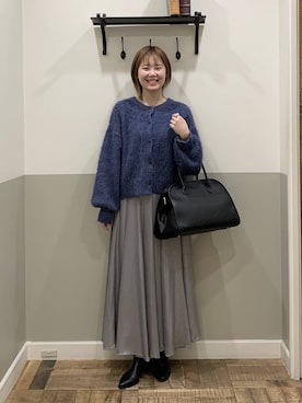 Moekaさん（レディース・162cm）の冬コーディネート