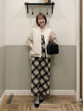 Moekaさん(レディース・162cm)の冬コーディネート