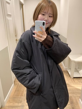 Moekaさん（レディース・162cm）の冬コーディネート