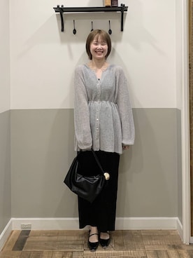 「A part by（アパートバイ）のアイテム（スカート）」を使った、Moekaさん（レディース・162cm）の春コーディネート