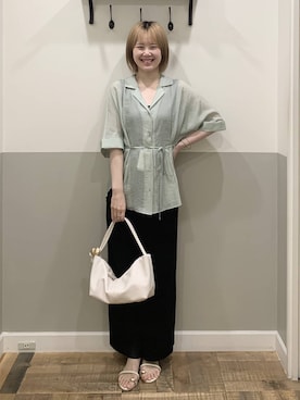 Moekaさん(レディース・162cm)の夏コーディネート
