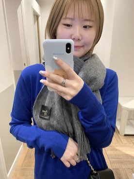 「ニットワンピース」｜Moekaさん（レディース・162cm）の冬コーディネート