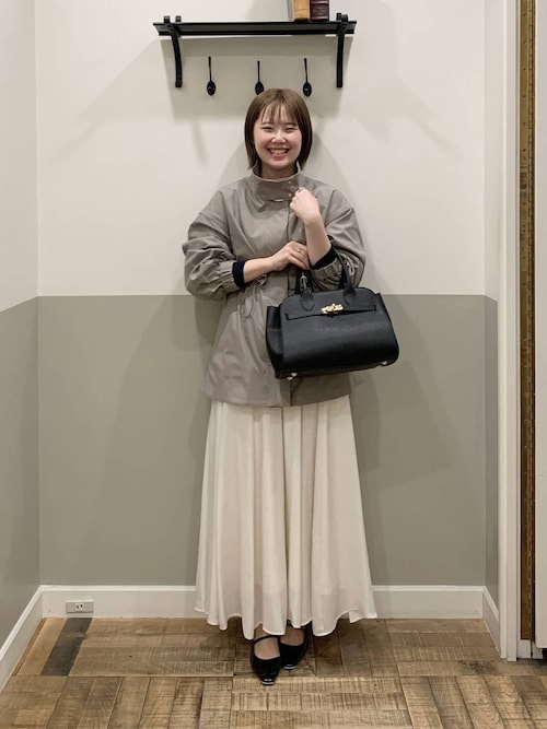 ハクプリントキリカエフレアスカート（スカート）｜A part by