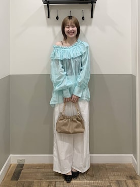 Moekaさん(レディース・162cm)の春コーディネート