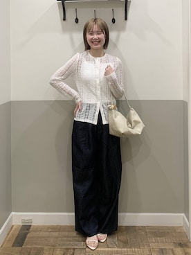 Moekaさん(レディース・162cm)の春コーディネート