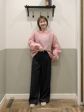 Moekaさん(レディース・162cm)の冬コーディネート