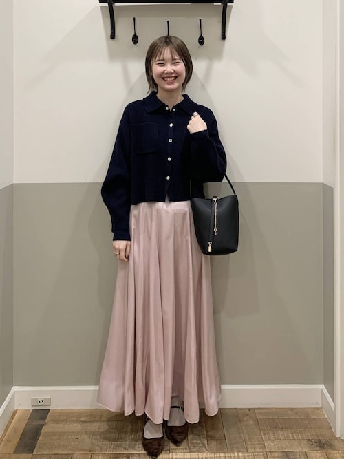 ハクプリントキリカエフレアスカート（スカート）｜A part by