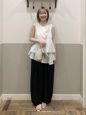Moekaさん（レディース・162cm）の夏コーディネート