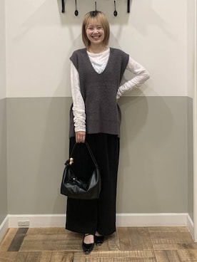 Moekaさん(レディース・162cm)の秋コーディネート