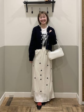 Moekaさん（レディース・162cm）の冬コーディネート