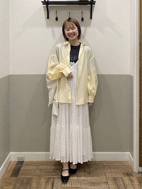 Moekaさん（レディース・162cm）の春コーディネート