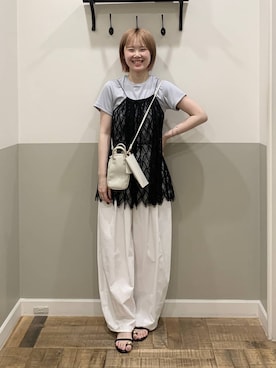 Moekaさん（レディース・162cm）の夏コーディネート