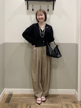 Moekaさん（レディース・162cm）の春コーディネート