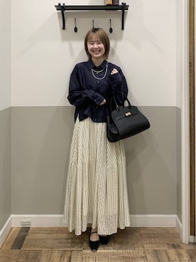 Moekaさん（レディース・162cm）の春コーディネート