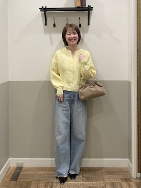 Moekaさん（レディース・162cm）の春コーディネート