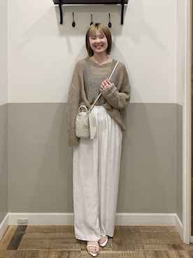 Moekaさん(レディース・162cm)の春コーディネート