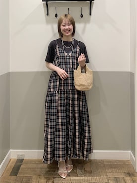 Moekaさん(レディース・162cm)の春コーディネート