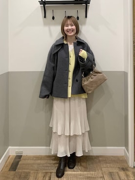 Moekaさん（レディース・162cm）の冬コーディネート