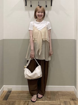 Moekaさん(レディース・162cm)の夏コーディネート