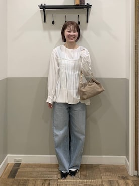 Moekaさん（レディース・162cm）の冬コーディネート