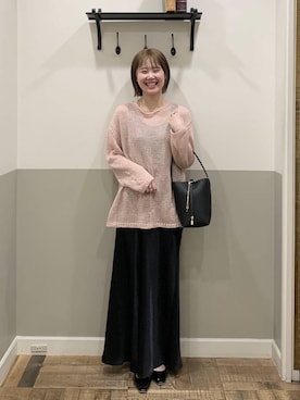 Moekaさん（レディース・162cm）の春コーディネート