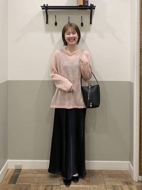 新品☆　A part by lowrys カトリーヌサテンナロースカート セール】カトリーヌサテンナロースカート（スカート）｜A part by