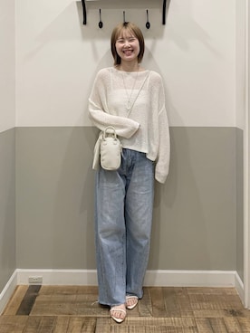 Moekaさん(レディース・162cm)の春コーディネート